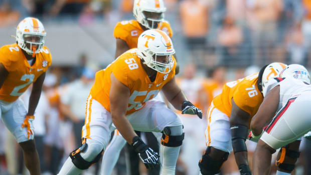 Tennessee Volunteers OT Darnell Wright